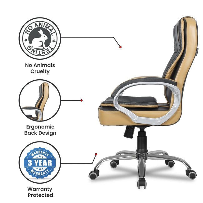 Green Soul Renewed Vienna Mid Back Executive Chair Renewed Green Soul Ergonomics   