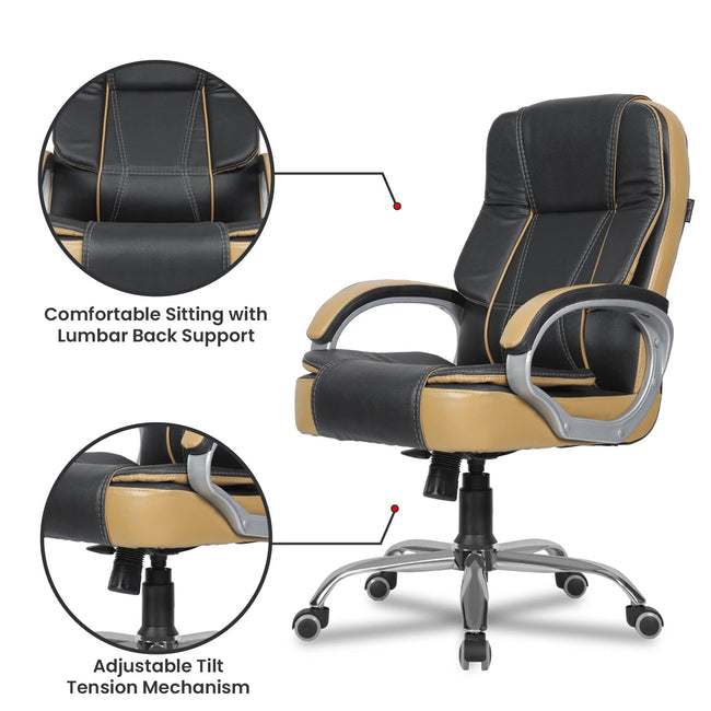 Green Soul Renewed Vienna Mid Back Executive Chair Renewed Green Soul Ergonomics   
