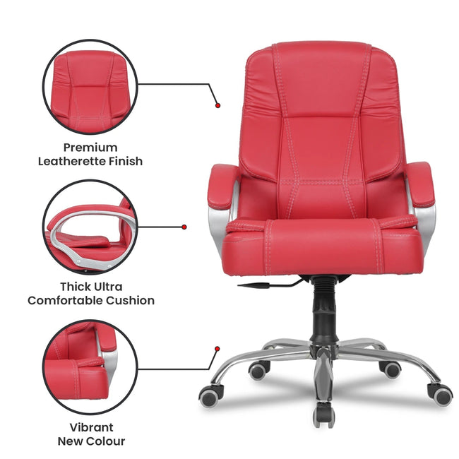Green Soul Renewed Vienna Mid Back Executive Chair Renewed Green Soul Ergonomics   