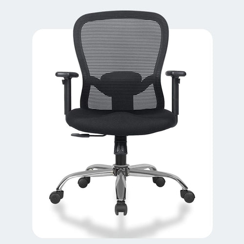 Green Soul Renewed Crystal V2 Mid Back Mesh Office Chair Renewed Green Soul Ergonomics black  