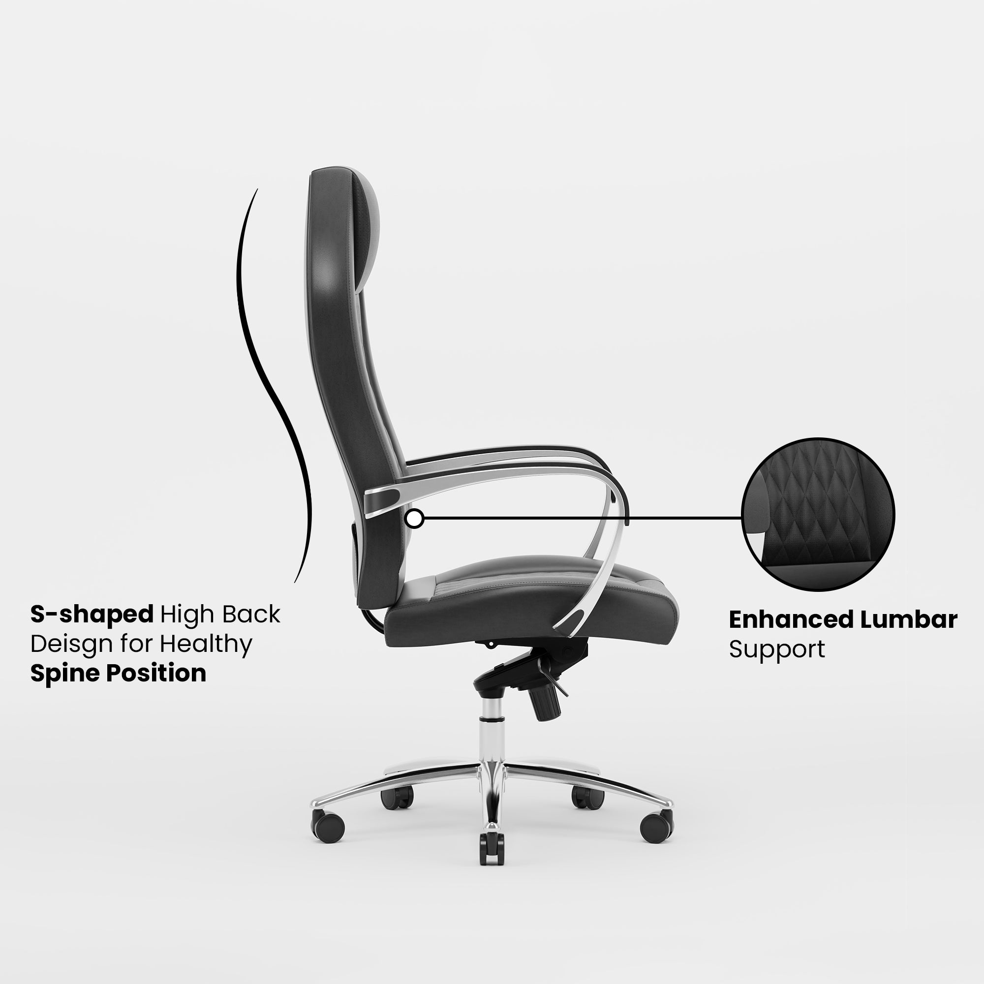 Green Soul Crest High Back Executive Chair