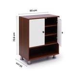 Tundra 2-Door Shoe Cabinet Cabinet Green Soul Ergonomics   