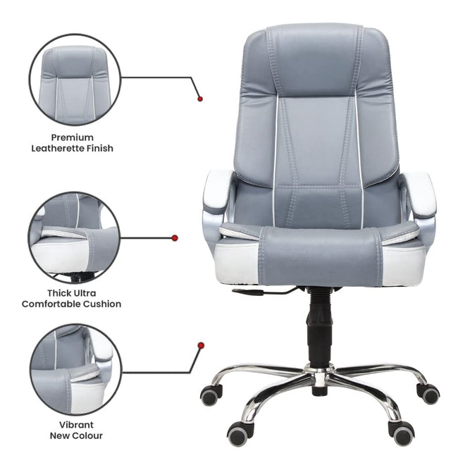 Green Soul Renewed Vienna High Back Executive Chair Renewed Green Soul Ergonomics   