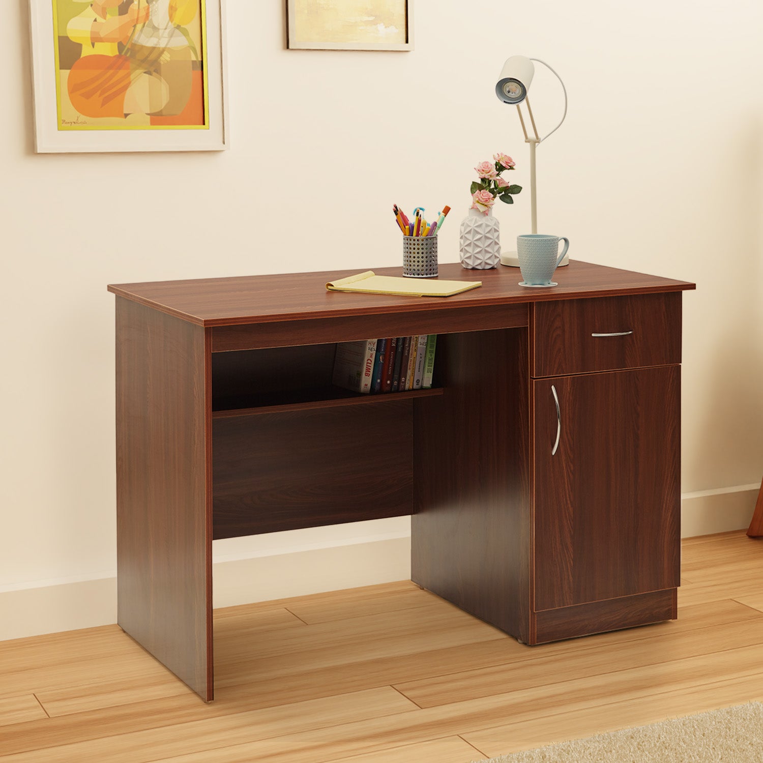 Venue Study Table - Walnut