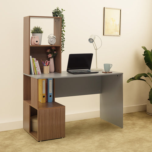 Vermont Study Table - Gothic Grey  Green Soul Ergonomics   