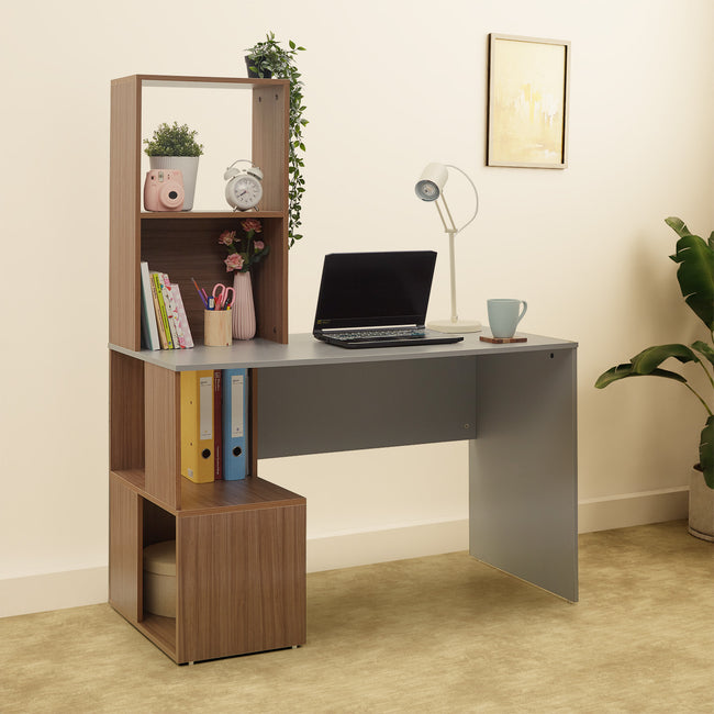 Vermont Study Table - Gothic Grey  Green Soul Ergonomics   